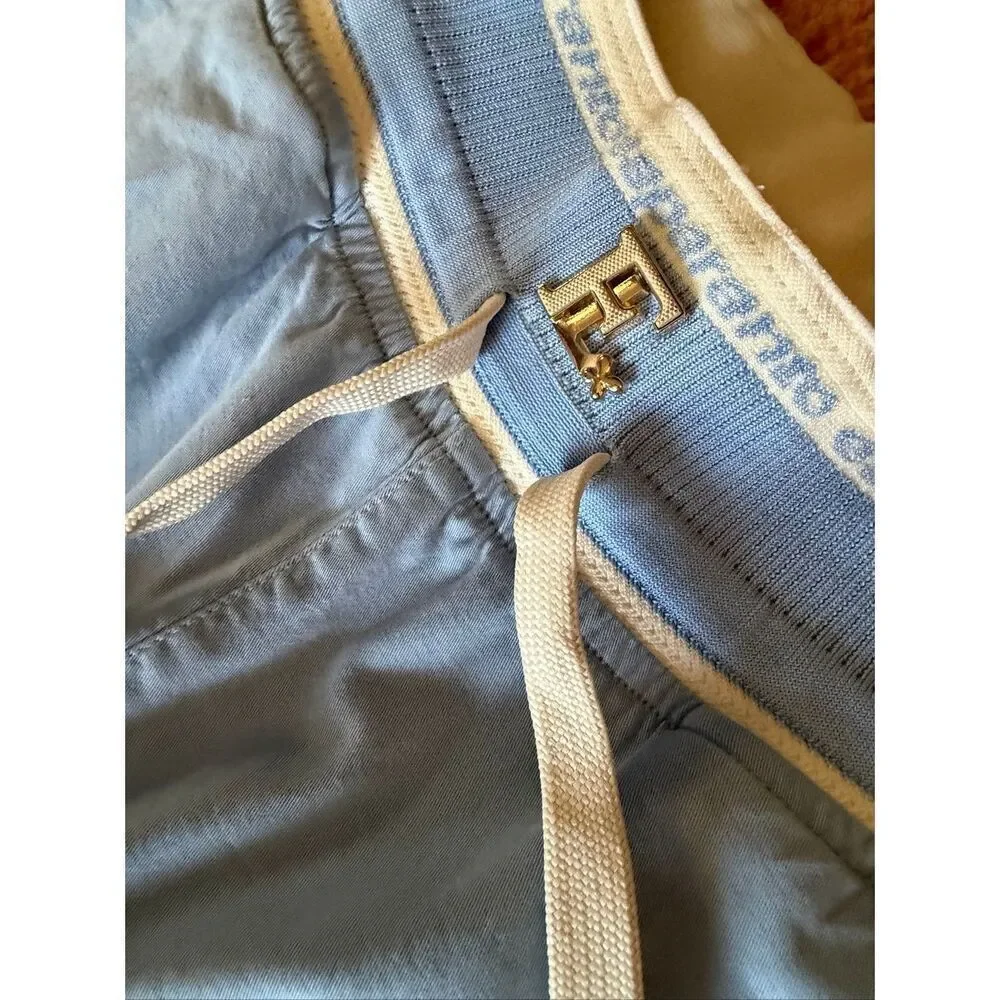 Esperanto Light Blue High Rise Casual Pants Size 42/S Stretch